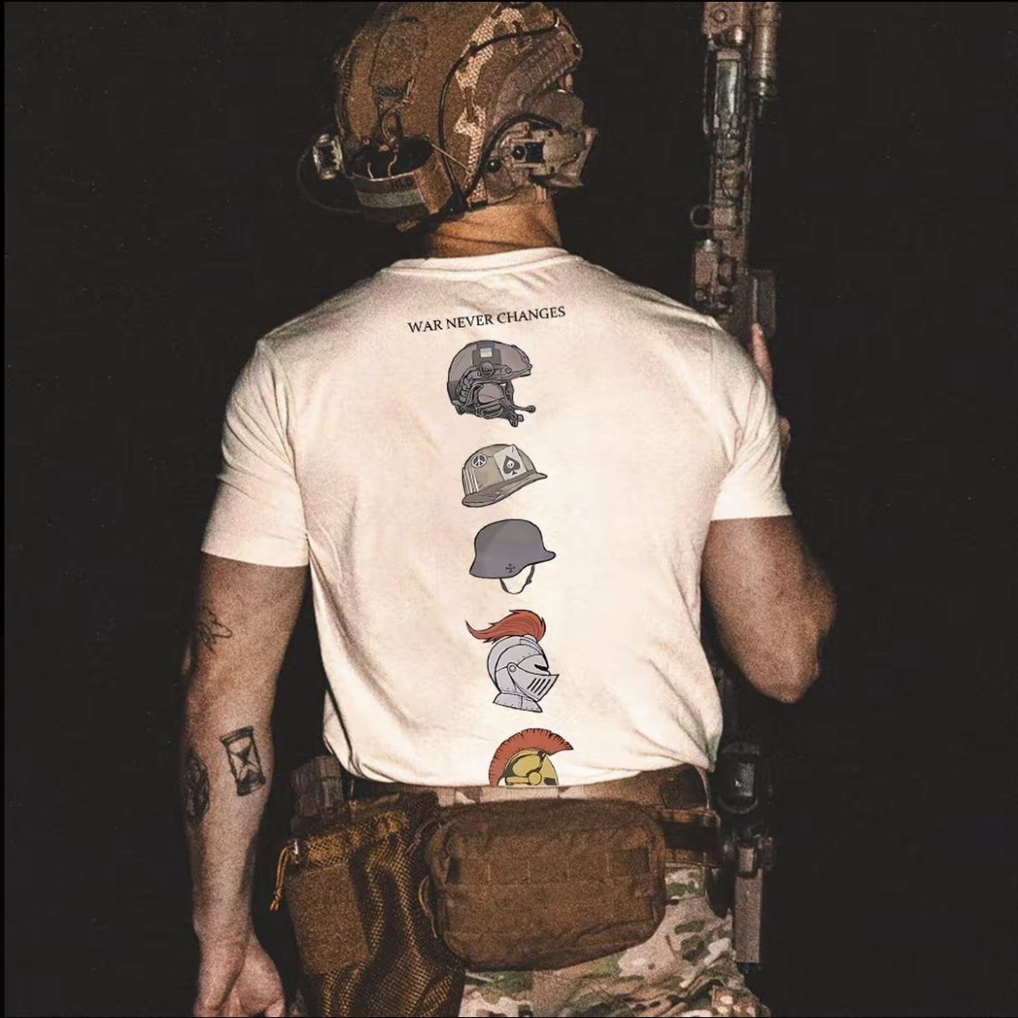 Streetwear Brand Tees - Koszulka męska z krótkim rękawem, luźna,