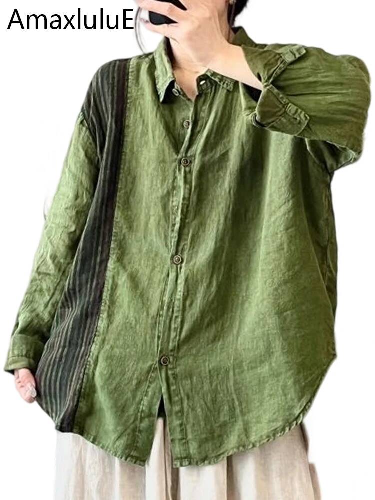 Streetwear Brand Vintage - Amax LuluE Brand 2025 Jesień Damskie