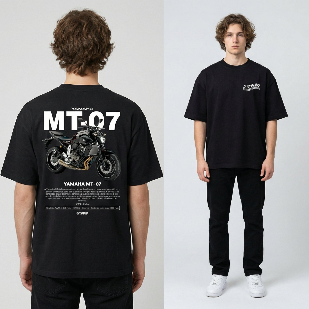 Koszulka Yamaha MT-07 w stylu  – Streetwear Brand Tees recenzja i cena