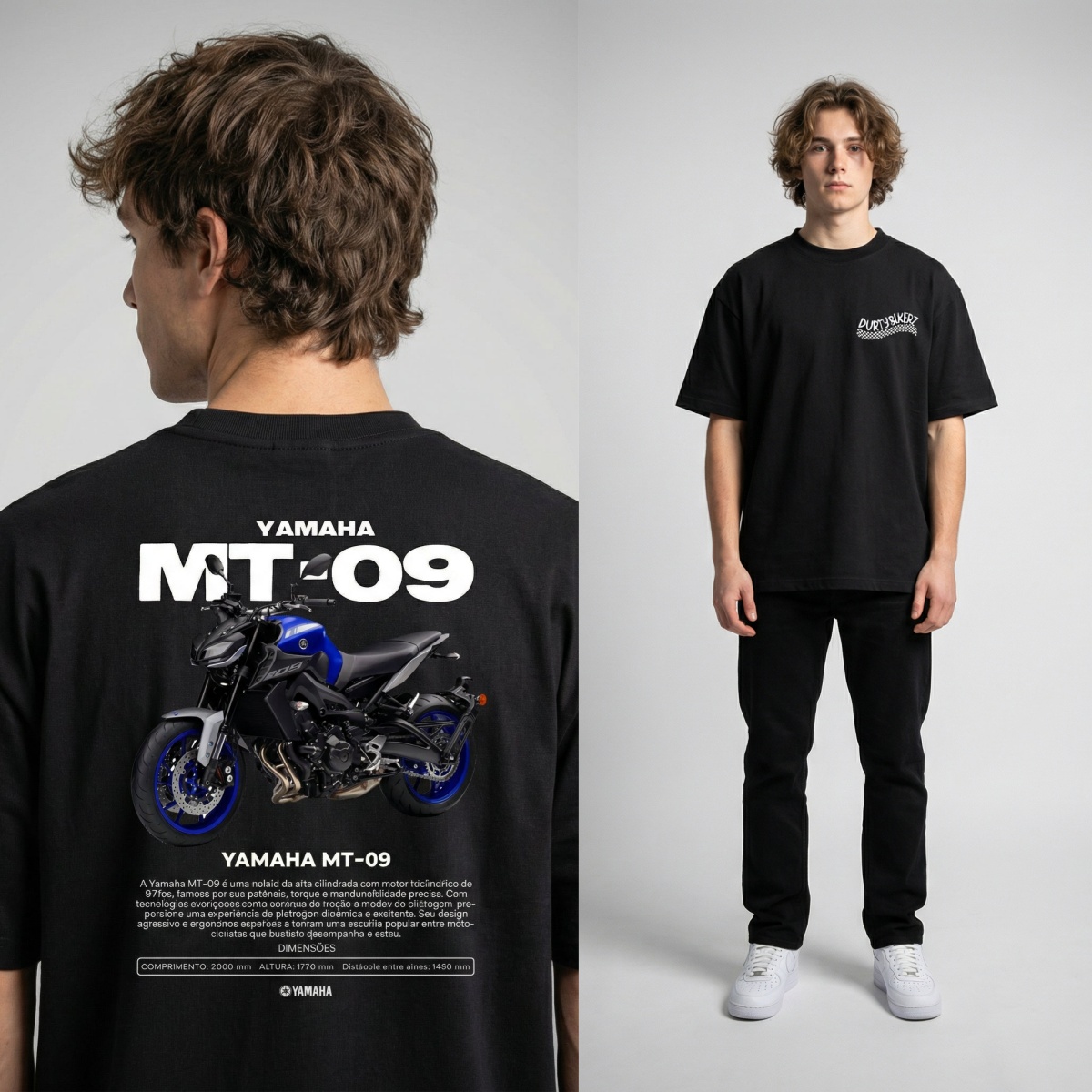 Koszulka Yamaha MT-07 w stylu  – Streetwear Brand Tees recenzja i cena