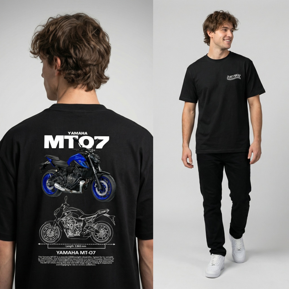 Koszulka Yamaha MT-07 w stylu  – Streetwear Brand Tees recenzja i cena
