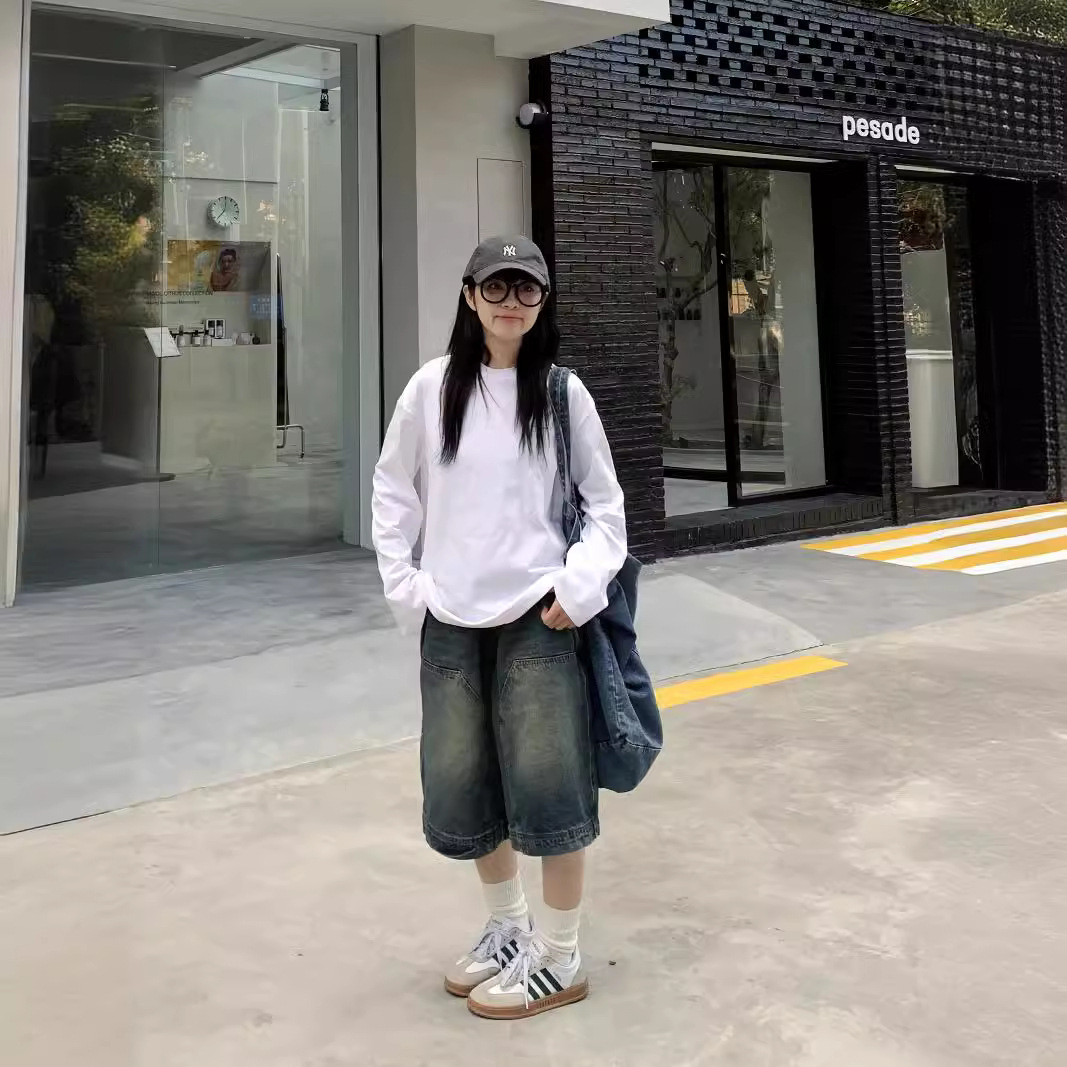 Damskie szorty jeansowe Y2K vi – Streetwear Brand Pants recenzja i cena