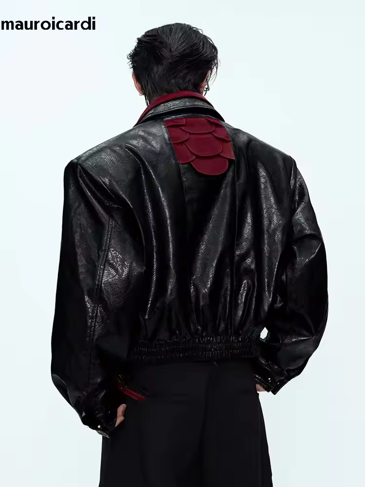 Kurtka męska Mauroicardi, patc – Streetwear Brand China recenzja i cena