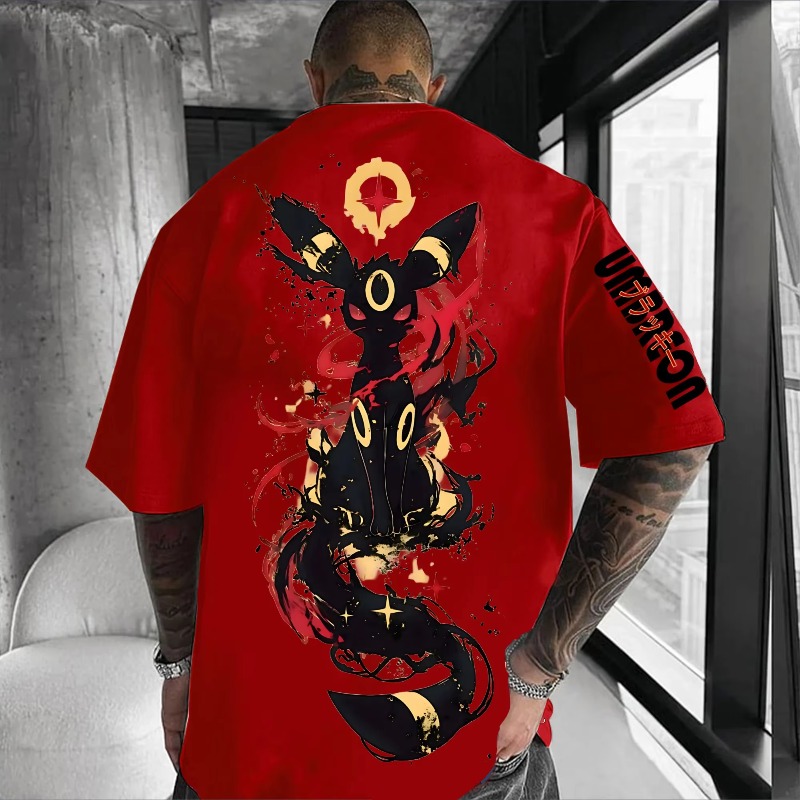 Koszulka z nadrukiem Pokémon,  – Streetwear Brand Trends recenzja i cena