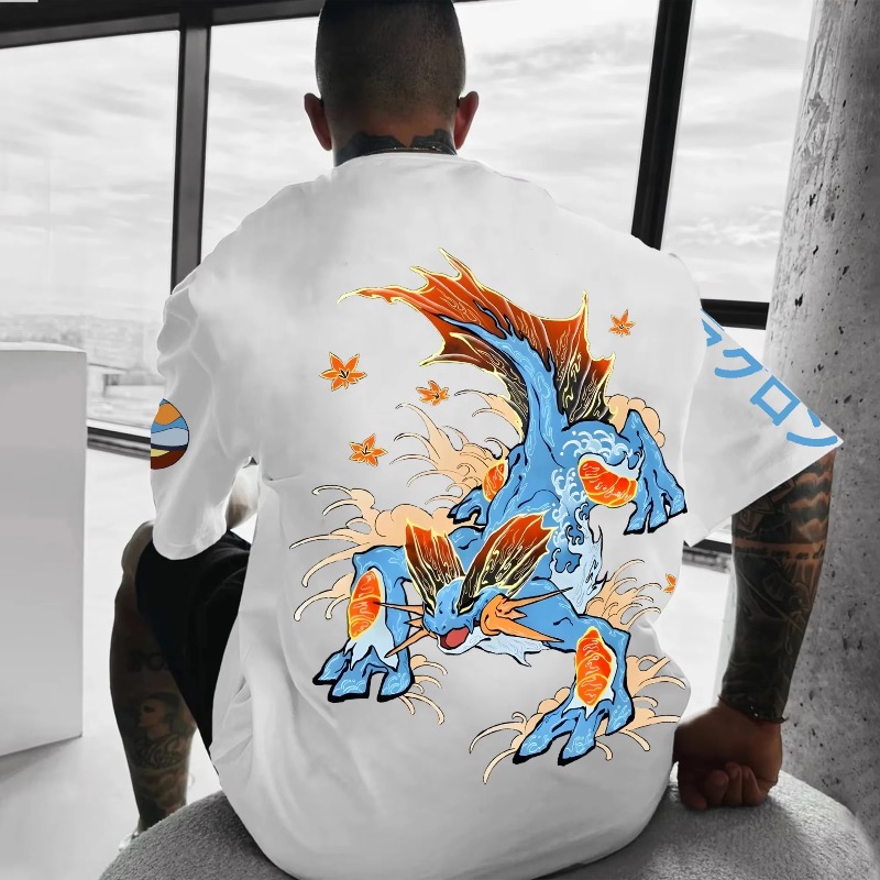 Koszulka z nadrukiem Pokémon,  – Streetwear Brand Trends recenzja i cena
