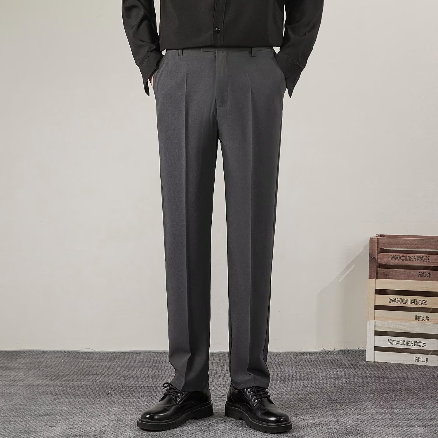 Letnie męskie spodnie w jednol – Streetwear Brand Pants recenzja i cena