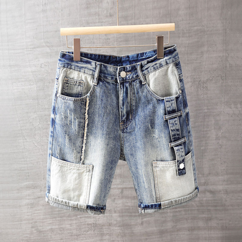 Męskie krótkie spodnie jeansow – Streetwear Brand Pants recenzja i cena