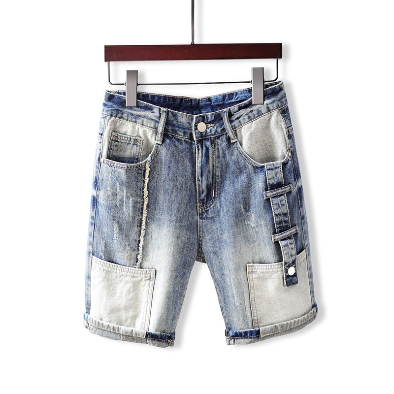 Męskie krótkie spodnie jeansow – Streetwear Brand Pants recenzja i cena