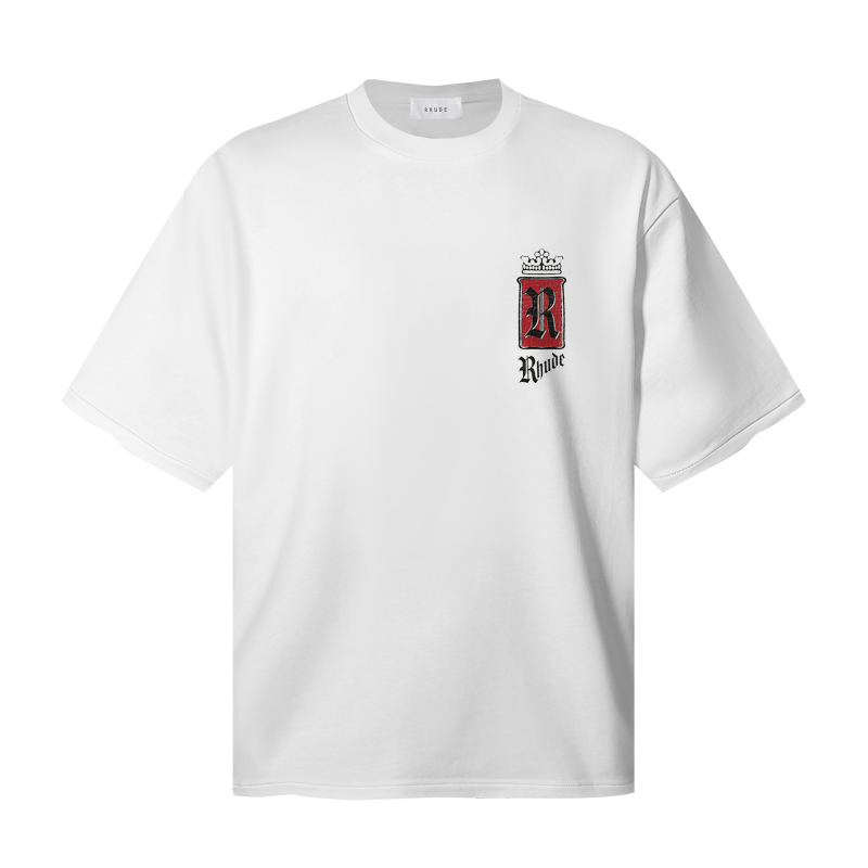 Koszulka Rhude z nadrukiem lit – Streetwear Brand Trends recenzja i cena