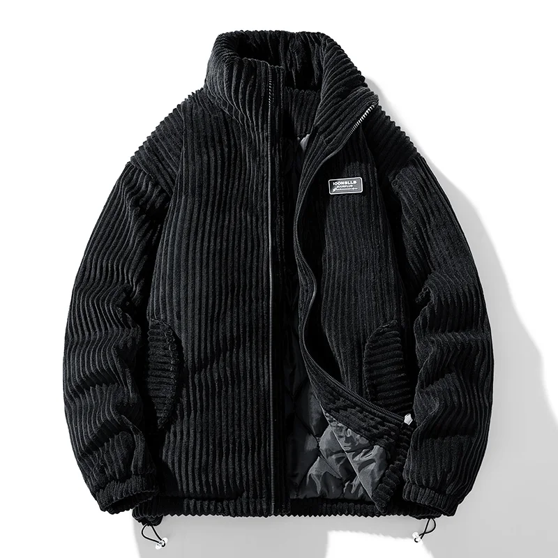 Męska zimowa kurtka puchowa z  – Streetwear Brand China recenzja i cena